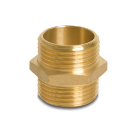 Dubbele nippel 1"