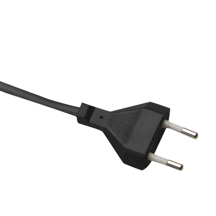HK aansluitsnoer, stekker ongeaard/adereindhuls, H03VVH2-F, 2G 0,75 mm², zwart, 3 m